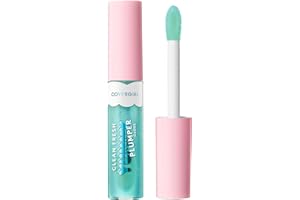 COVERGIRL Clean Fresh Yummy Plumper Lip Gloss, 800 Minter Is Coming, Plumper Gloss, Shiny, Vegan Formula, Easy to Apply, Minty Flavor, 0.33oz