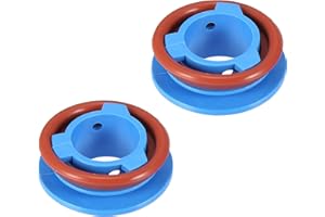 X AUTOHAUX 2pcs H11 LED Headlight Adapter Base Bulb Sockets Retainer Holder Universal for Car Blue