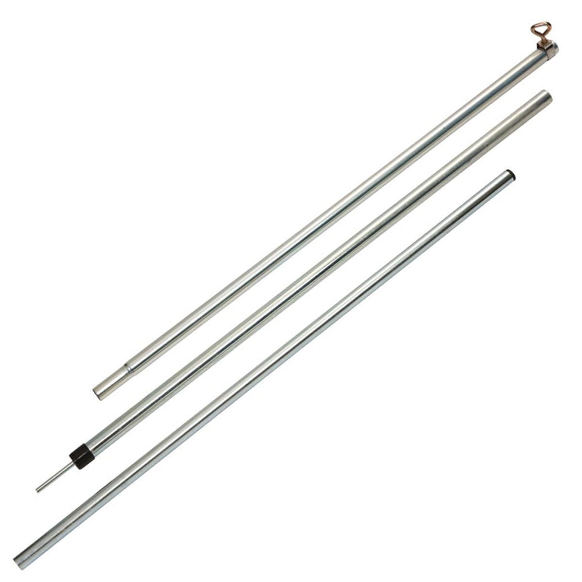Bo-Camp - Tarpaulin/Tent pole - Steel - 3 parts