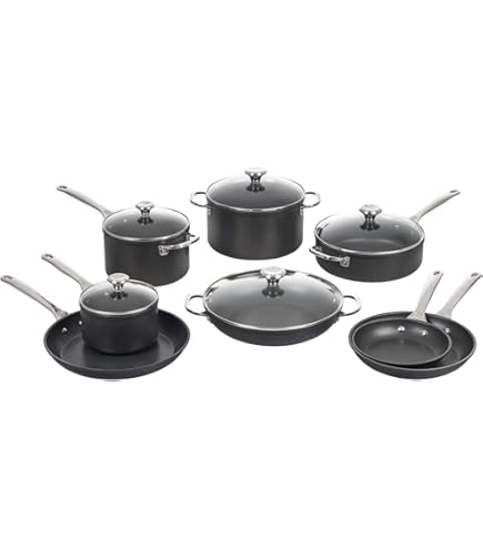Amazon.com: Le Creuset Tri-Ply Stainless Steel 7 pc