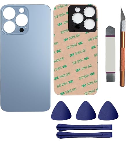Vidrio Trasero De Repuesto Para IPhone 13 Pro Max - Color Grafito, Incluye Kit De Herramientas, Fácil Vidrio Trasero De Repuesto Para IPhone 13 Pro Max - Color Grafito, Incluye Kit De Herramientas, Fácil