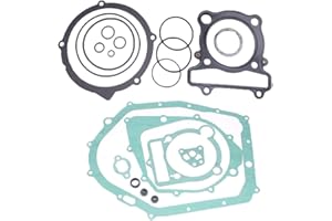 YUNSTAL Complete Engine Gaskets Set Kit Top Bottom End for Yamaha Raptor 350 2004-2013 Warrior 350 1987-2004