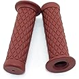 Motorcycle Grips Non Slip Rubber Bar End Thruster Grip 7/8" 22mm 24mm Motorcycle Comfort Hand Handlebar Grip Thruster Grip