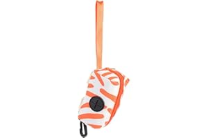 SHINEOFI Portable Dog Poop Bag Dispenser Waste Holder with Hanging Hook Breathable Wear-Resistant Material