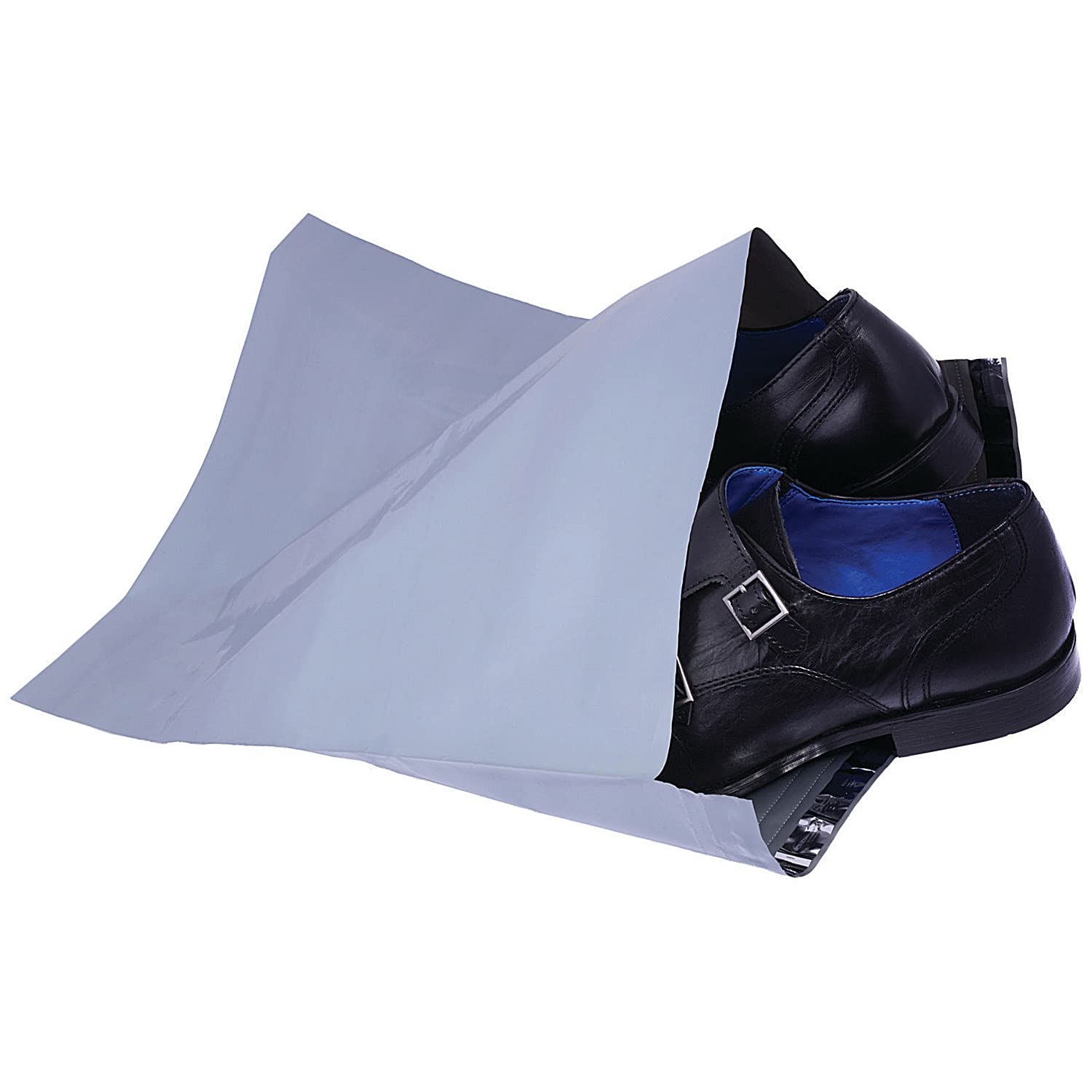 GoSecure Polythene Mailing Bag 335x430mm Opaque Grey (Pack of 500) HF20222