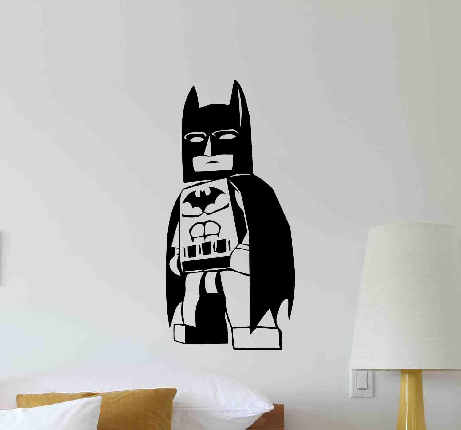 Amazon Com Lego Batman Wall Decal Superhero Children Gift