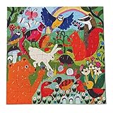 eeBoo Busy Meadow Puzzle for kids, 64 pieces