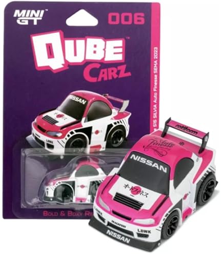 Amazon.com: DieCast Mini GT Qube Carz Nissan LB-Super Silhouette