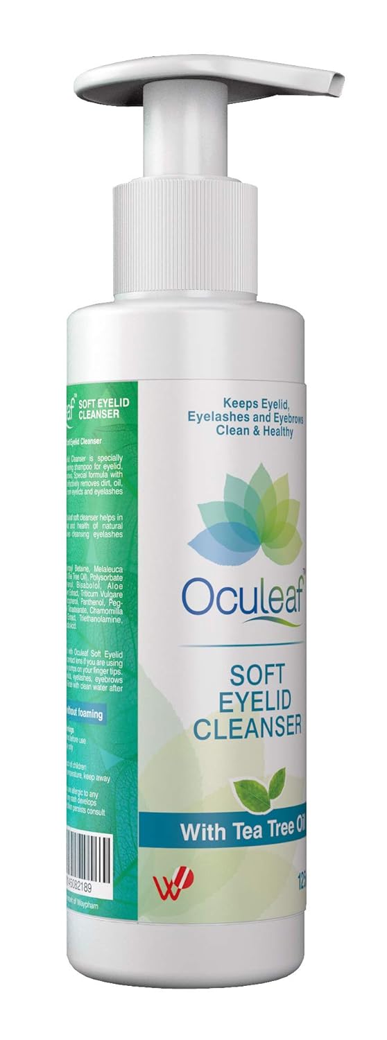 Waypham Oculeaf Soft Eyelid Cleanser 125 ml Amazon.in Health & Personal Care