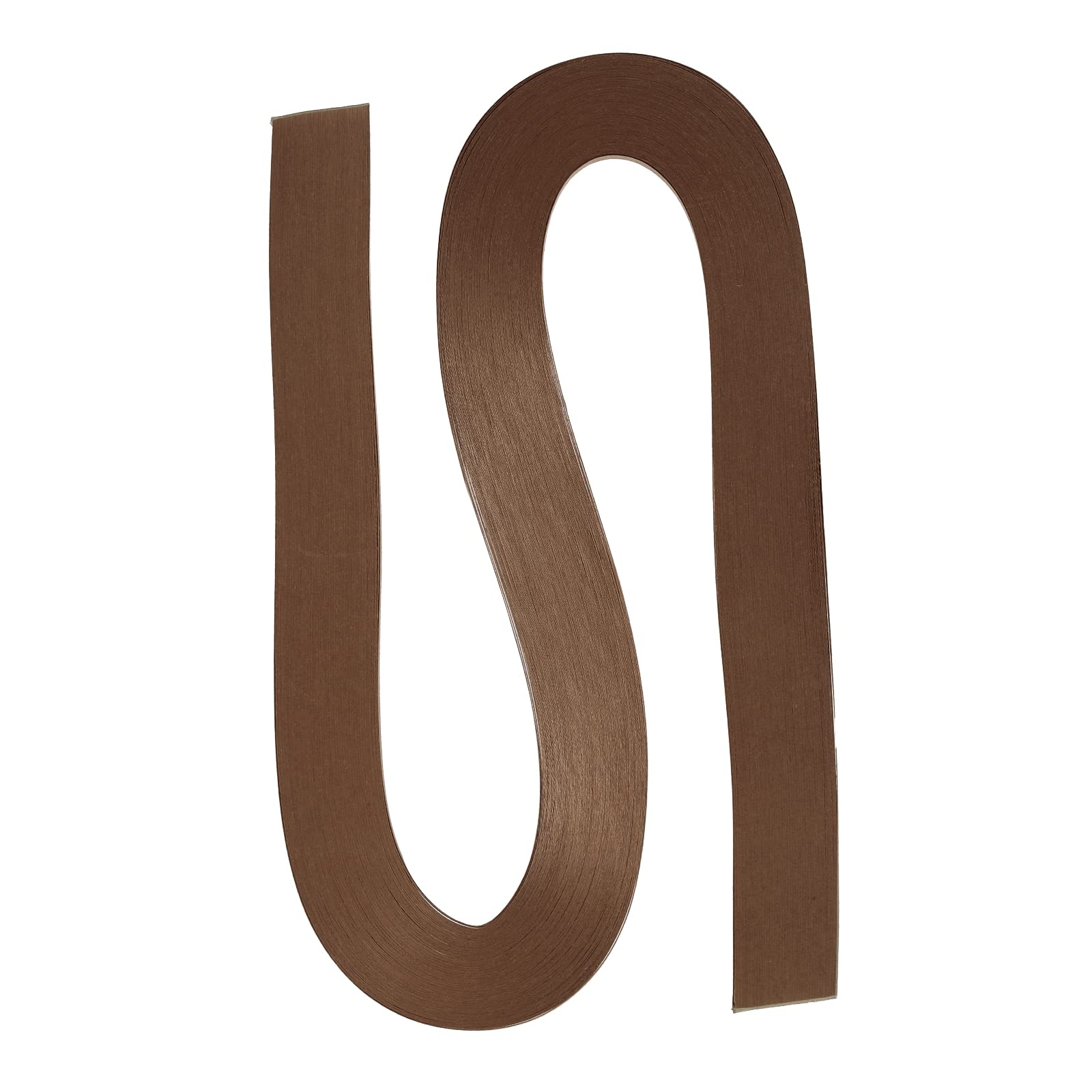 PATIKIL Quilling Strips Paper 120pcs 1/8"(3mm) 54cm Origami Paper Quilling Strip for Art DIY Hand Craft Christmas Coffee Color