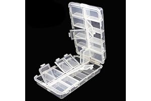 OriGlam Premium 20 Compartments Tackle Boxes, Tackle Utility Boxes, Plastic Box Storage Organizer Box Adjustable, Fishing Tackle Storage Box Organizer