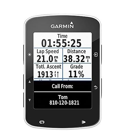 Garmin Edge 520 - GPS-Fahrradcomputer für ambitionierte Rennfahrer mit 2,3 Zoll (5,8 cm) Farbdisplay und Strava Live Segmente