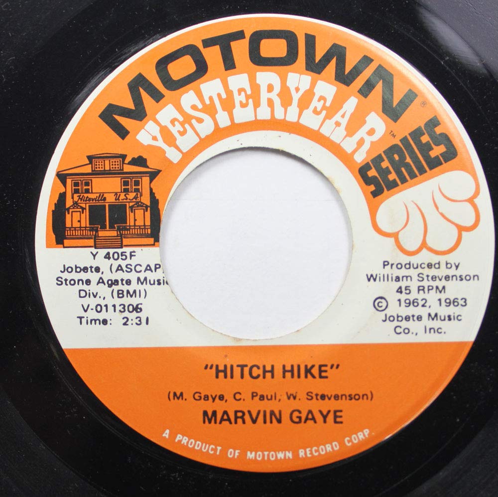 Marvin Gaye Marvin Gaye 45 RPM Hitch Hike / Stubborn Kind of Fellow Music