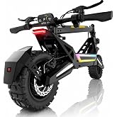 Electric Scooter for Adults, 1200W Peak Motor Fast E Scooter, 11" Off-Road Tires, Up to 34 MPH &amp; 40 Miles Long Range, 48V 18.2AH Battery, Heavy Duty 264+ lb Capacity, Foldable Commuter E-Scooter