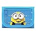 Despicable Me Minions Authentic Licensed Trifold Wallet - Sky Blue (1 Wallet)