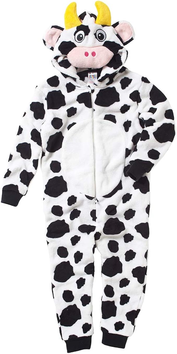 Onesies Animal Crazy Boys Girls Cow Nativity Onesie Supersoft Fleece