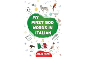 My first 500 words in Italian: A bilingual English-Italian visual dictionary - My first bilingual picture book on everyday th