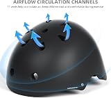 KORIMEFA Kids Helmet 51-58cm Toddler Boy Girl Adjustable CE Safe Lightweight view 4