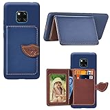Huawei Mate 20 Pro Case, DAMONDY Luxury Leaf Wallet