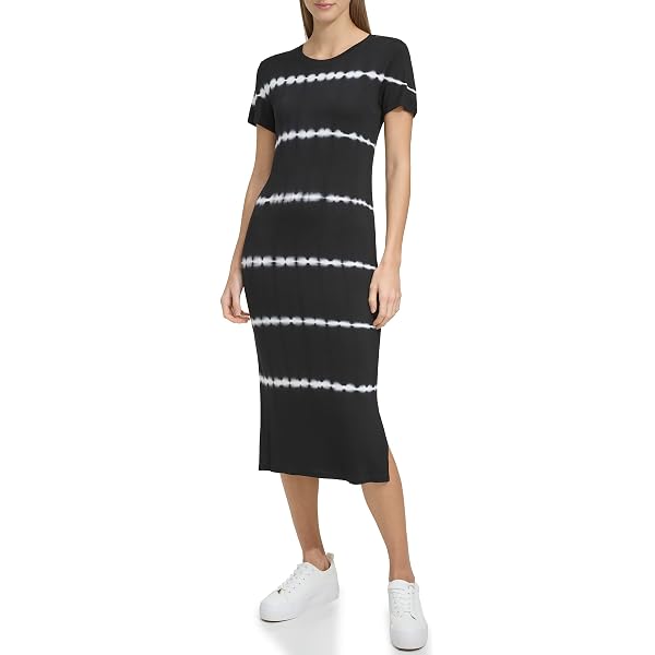 andrew marc dress black and white NWT Andrew Marc maxi dress
