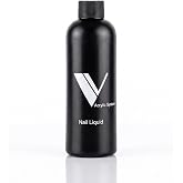 V Beauty Pure Monomer Acrylic Nail Liquid for Smooth &amp; Glossy Finish, 8 Oz | Long-Lasting Professional-Grade Liquid Monomer, Easy-to-Use, Non-Yellowing Formula, Smooth Application, Super Adhesion