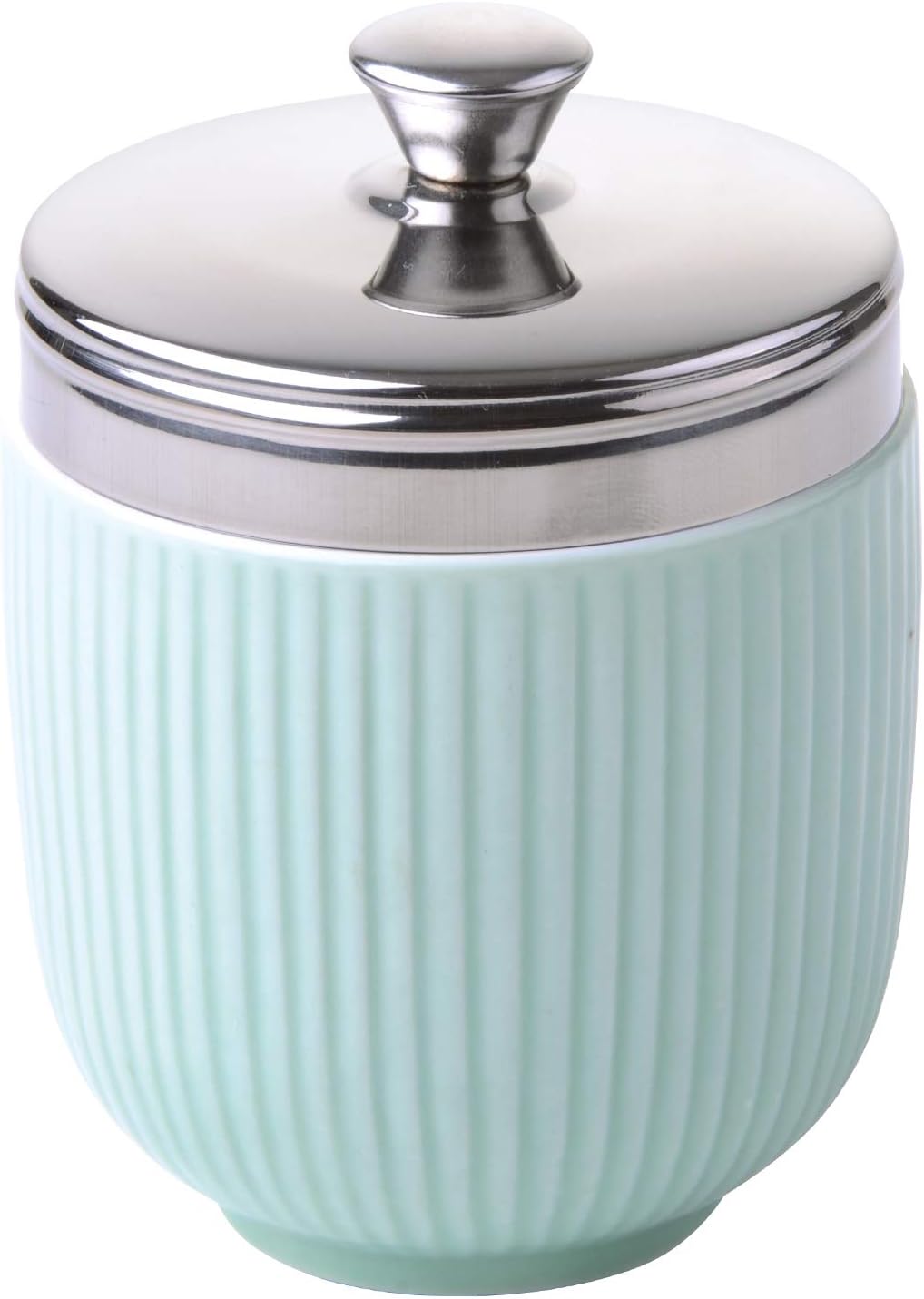 DRH Celadon Green Fluted Egg Coddler