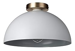Globe Electric 61020 Monica 1-Light Semi-Flush