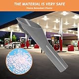 URAQT Emergency Diesel Fuel Filler Capless Funnel Gray 170mm 1782177 view 4