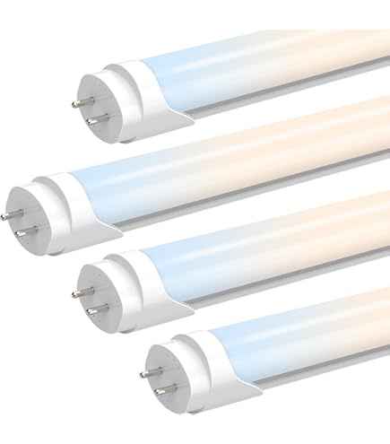 LED ATOMANT Set van 4 LED-buizen 120 cm 18 W, warmwit (3000 K), 1800 lumen, standaard T8 G13, Started LED inbegrepen