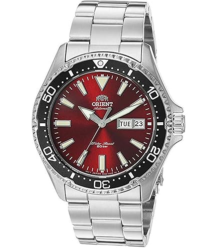 Amazon.com: Orient RN-TX0203S Men's Metal Band Sports Diver Design
