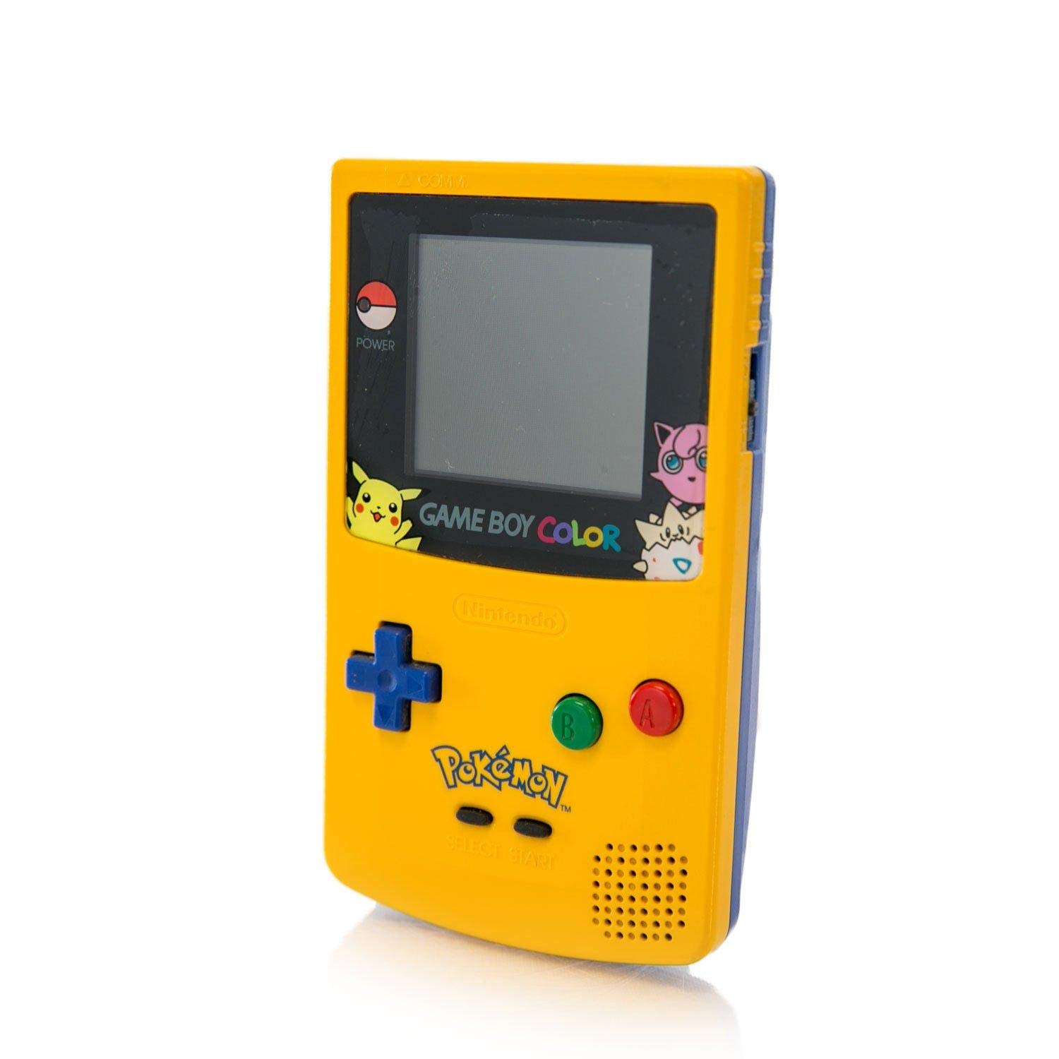 Game Boy Color - Limited Pokemon Edition - Yellow (Renewed)