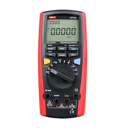 UNI-T UT71A, Intelligentes RMS USB DMM, intelligenter digitaler Multimeter, Amp, Ohm, Kappenprüfgerät
