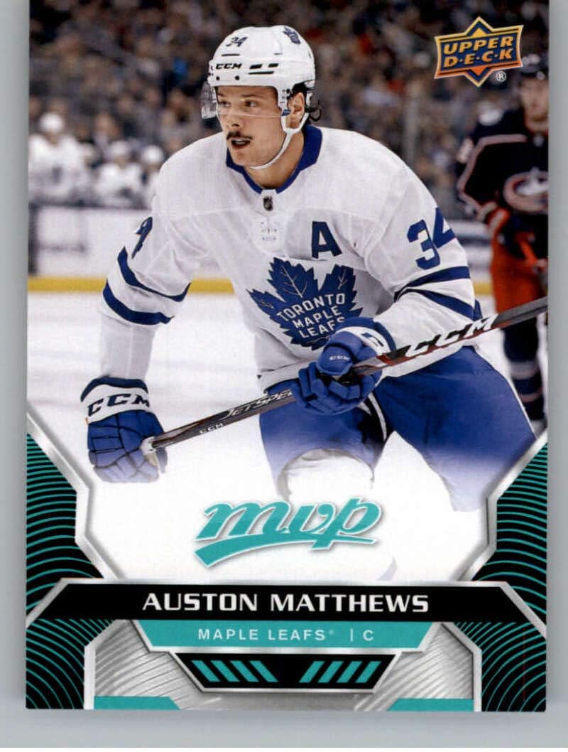 bill matthews company on Amazon Com 2020 21 Upper Deck Mvp Hockey 204 Auston Matthews Toronto Maple Leafs Official Nhl Trading Card From The Ud Company Collectibles Fine Art