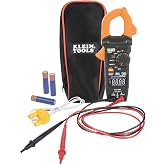 Klein Tools CL390 AC/DC Digital Clamp Meter, Auto-Ranging, 400 Amp | NCVT Tester, Hi-Viz LCD Display, TRMS, Continuity Resistance, Temperature and More