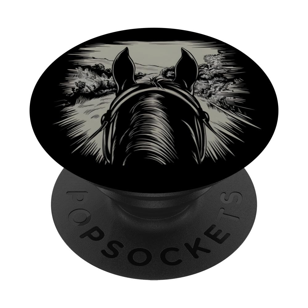 From the back of a horse PopSockets Swappable PopGrip