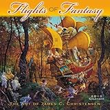Flights of Fantasy 2010 Wall Calendar (Calendar) by James Christensen (2009-07-25) by 