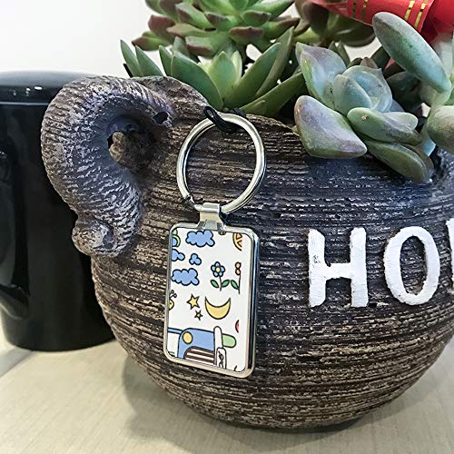 5 BOSSTOP+Sublimation+Blanks+Keychains+Rectangle