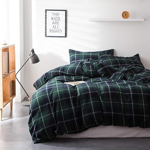 Amazon Com Karever Girls Duvet Cover Set Queen Hunter Green