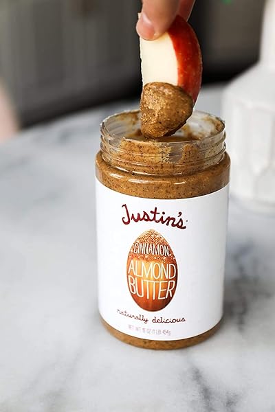 JUSTIN’S, ALMOND BUTTER CINNAMON, 16 OUNCE