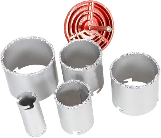 122178 Ensemble De Scie Cloche Pour Tungstene Trepan De Forage Carrelage Mural Kit De Coupe En Ceramique 33 83mm Amazon Fr Bricolage