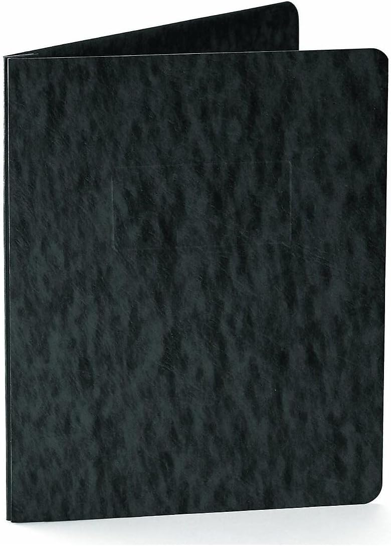 Photo 1 of Oxford Pressboard Report Covers w/Scored Side Hinge, Black, Letter Size, 5 per Pack, (99406)