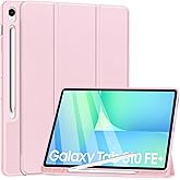 YRH for Samsung Galaxy Tab S10 FE+ Plus Case 13.1'' 2025, Back Soft TPU Tablet Cover with Auto Sleep/Wake, Pen Holder, 13.1 i