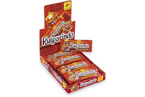 De la Rosa pulparindo 20 pack, tamarind candy (X-SPICY)