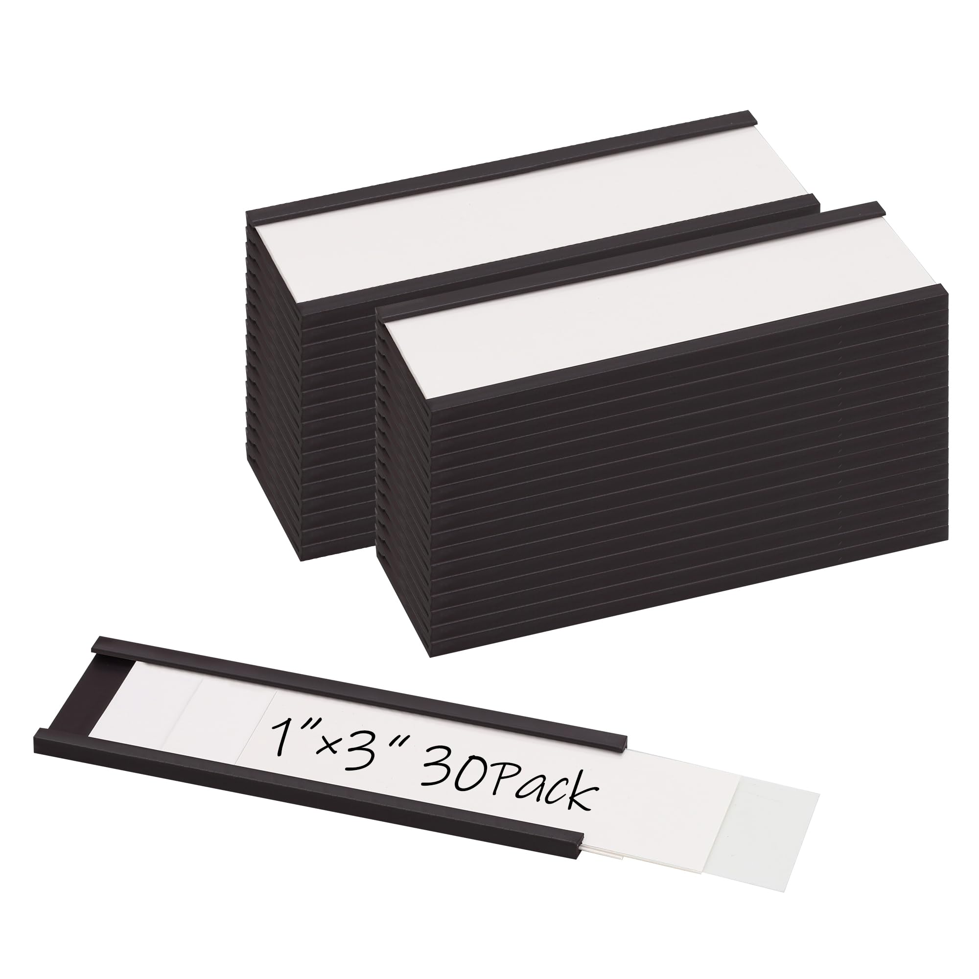 Realth C Channel Magnetic Label Holders 30 Pack