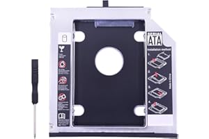 Bfenown 2nd HDD SSD Hard Drive Caddy Tray Replacement for Lenovo Thinkpad T420 T430 T510 T520 T530 W510 W520 W530, Internal L