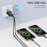 KiwiBird USB Hub 3 Port 3.0 2.0 Splitter for Laptop MacBook PC Flash Drive view 5