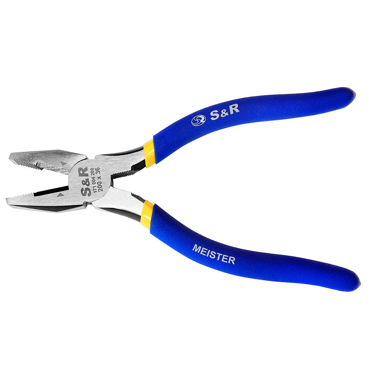 Combination Pliers 180x38 mm, CR-V Steel, Double-jacketed Handles