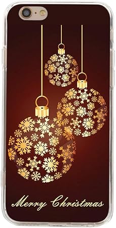 Immagini Di Natale Per Cellulare.Slri Siridescentzb Cover Iphone Natale Custodia Protettiva Per Cellulare Con Ciondolo Di Natale Stampato Per Iphone X Xs 7 8 Plus 2 For Iphone 7 Plus 8 Plus Amazon It Casa E Cucina