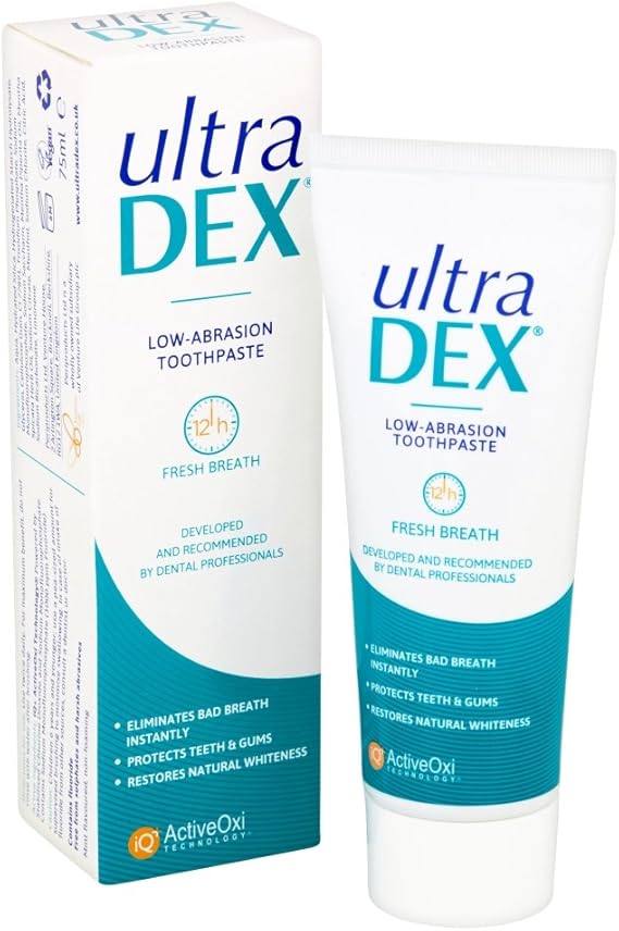 UltraDEX Low Abrasion Toothpaste, 75 ml Amazon.co.uk Prime Pantry