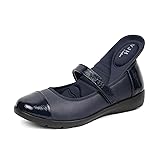 VJH confort Women’s Mary Jane Flats Comfortable